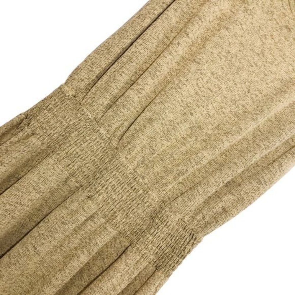 Soft Surroundings Kerry Knit Cowl Neck Midi Dress Oatmeal Size M - Picture 6 of 9